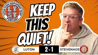 Shhh&hellip; Is Kenilworth Road a FORTRESS again? 👀🏰 Luton 2 Stevenage 1 reaction