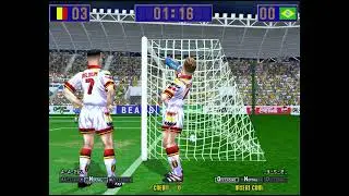 Virtua Striker 2 '98 Team BELGIUM Playthrough 8