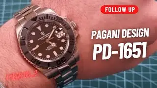 1 YEAR FOLLOW-UP REVIEW: PAGANI DESIGN PD-1651