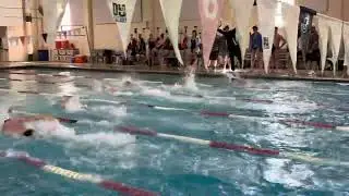 WJC vs. MS&T vs. SBU men&rsquo;s 100 freestyle
