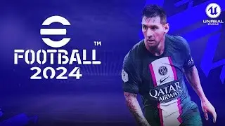 eFootball PES 2024 OFFICIAL TRAILER! 4k PES 24,