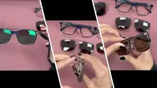 How to Attach and Remove Clip-Ons | LaboLux Tutorial for Opticians