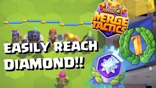 How to EASILY Get to DIAMOND in Merge Tactics