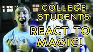 COLLEGE Students React To MAGIC!!!