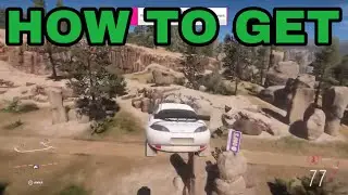 Forza Horizon 5- How To Get 5000 XP Board Balanced Sideways On Top Of Rock