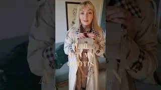 Day 8! Who caught the surprise at the end? #autumnoutfits #rainydayoutfit #chloeboots #ootd