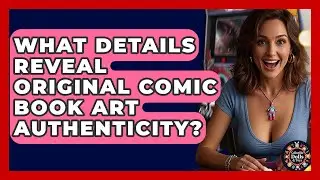 What Details Reveal Original Comic Book Art Authenticity? - Collectible Dolls and Toys
