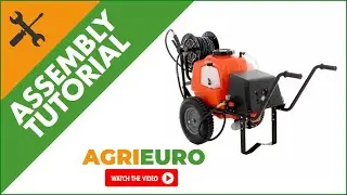 Stocker 12 V 60 L Electric Battery-Powered Sprayer Pump on Trolley - Assembly tutorial