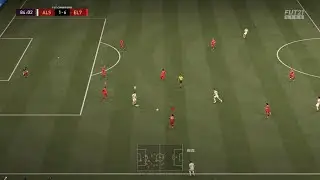 FIFA 21 nutmeg with keeper
