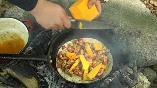 Chicken Quesadilla  | Alfresco Kitchen ASMR Cooking