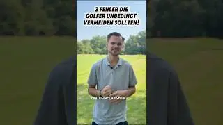 3 Fehler, die du als ambitionierter Golfer vermeiden solltest! #golfen #golf #golfspiel #golftipps
