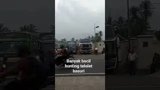Rame Bocil Berburu Telolet Basuri #shorts #fyp #telolet #video #viral #hunting #truck #shortvideo