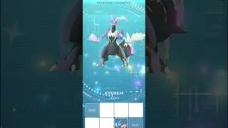 ✨️I Finally Got Shiny White Kyurem In Pok&eacute;mon Go✨️| #shorts #gaming #pokemon