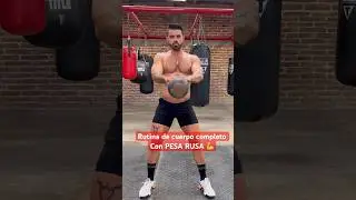 Rutina de cuerpo completo Con PESA RUSA 💪