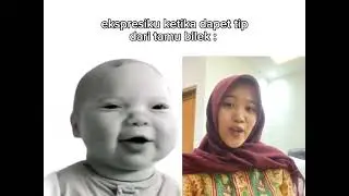 Aslinya mah jingkrak jingkrak kalau dapet tip🤭#tuff #meme #baby #fyp
