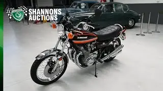 1973 Kawasaki Z1A 900 Motorcycle - 2023 Shannons Summer Timed Online Auction