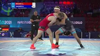 Qual. GR - 82 kg: A. RIKADZE (GEO) v. H. WAGNER (GER)