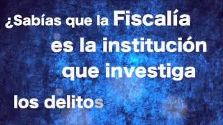 SERVICIOS  1 &iquest;Sab&iacute;as que la Fiscal&iacute;a es la instituci&oacute;n que investiga los delitos en Ecuador?