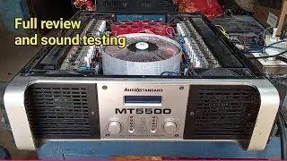 DJ amplifier 5500 watt   एमप्लीफायर पूरा डीजे सेटअप चलाने के लिए अकेला है।