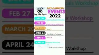 2022 Event Calendar