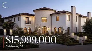 James Harris Tours a $16 Million Home in Calabasas' Estates of the Oaks