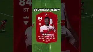 84 Guirassy Review in EA Sports FC 24 #shorts #short