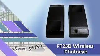 How To Use Estate Swing FT25B Wireless Photoeye for Driveway Gate Openers