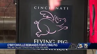 Cincinnati neighborhood O'Bryonville rebrands ahead of Flying Pig Marathon weekend