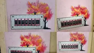 Switchboard Painting Ideas||switchboard art||easy painting ideas||#art #painting#viralvideo