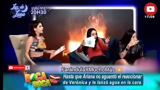 Ariana Mejía Y Verónica Saltos Se Pelearon en Vivo 😱 Le Tiro Agua en la Cara.