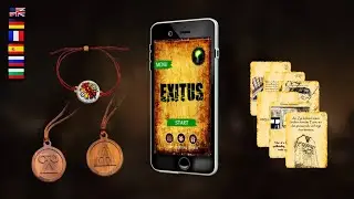Now on Kickstarter: Exitus: Puzzle Game. Mystery Novel. Secret City Guide.