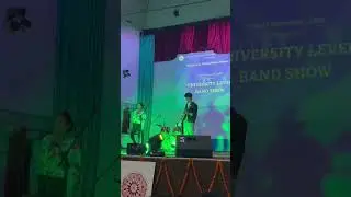 Band show at Pantnagar university. #btech #hostel #gbpuat #band #music #rockstar #drums