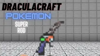 Using pixelmon's Super Rod in Minecraft!