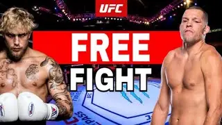 Jake Paul Vs Nate Diaz | BOXE FREE FIGHT