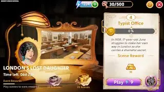 June's Journey Secrets 17 Scene 4 Typist Office Word Mode 4K