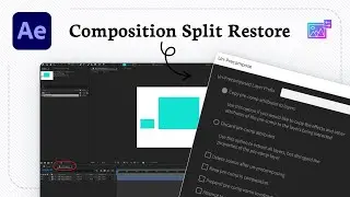 Как отменить предварительную композицию в After Effects (отмена композиции)