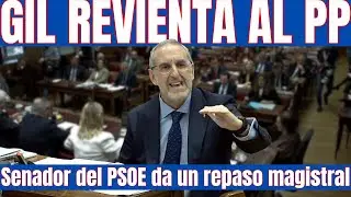 💥ESPECTACULAR INTERVENCI&Oacute;N del SENADOR GIL que DESMONTA el CIRCO del PP contra S&Aacute;NCHEZ