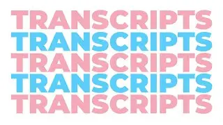 Transcripts One: Trans, Gender Diverse and Non-Binary Medical Research