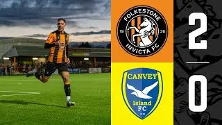 👊 Hutchinson and Pigott see off Canvey | Folkestone Invicta 2-0 Canvey Island | Highlights