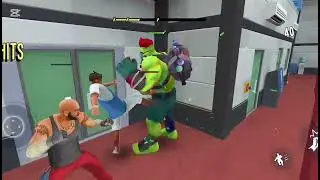Spider fighter 2: spider hero hulk+ninja vs enemies #4