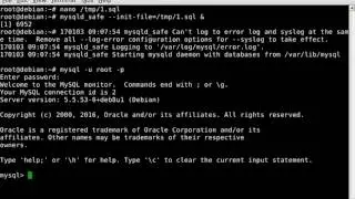 MySQL how to reset root password in Linux (Debian, Ubuntu, etc.)
