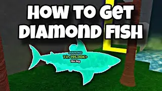 How to Get Diamond Fish in Go Fishing Roblox | diamond fish