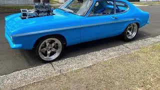 V8 Ford Capri SBF Supercharged, low end torque cruising CRZY69