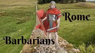 Hadrian's Wall guarding the North-West frontier of the Roman Empire, Housesteads a Roman Fort