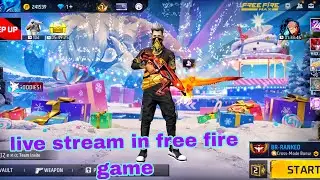 live stream in free fire game/Last zone gamer/live!