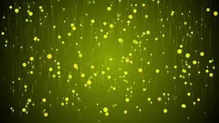 Particles Background Yellow