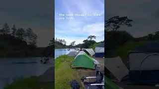 This is why we camp #laketabeo #laketabeyo #coldcamping #campinglife #shorts