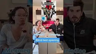 Blind test opening megmeg vs Trunkyzoo #anime #blindtest #blindtestopening #otaku #manga #quiz