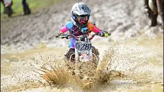 what a MUDDER. This was Adaline&rsquo;s first dirt bike race 🤘🏼 EROC Rd 4 The Punisher at Pine Lake