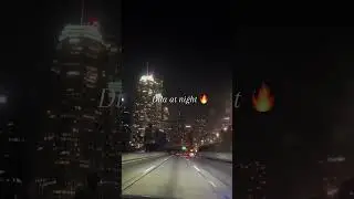 Nighttime DT LA Vibes #dtla #fypviral #losangeles #socal